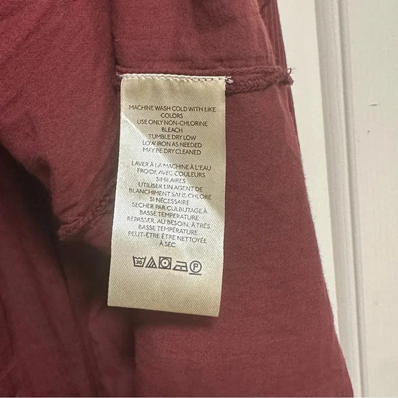 Free People Lyrical Tunic Mulberry Slouchy Boho Ribbed Long Sleeves Flowy Small - Picture 6 of 7